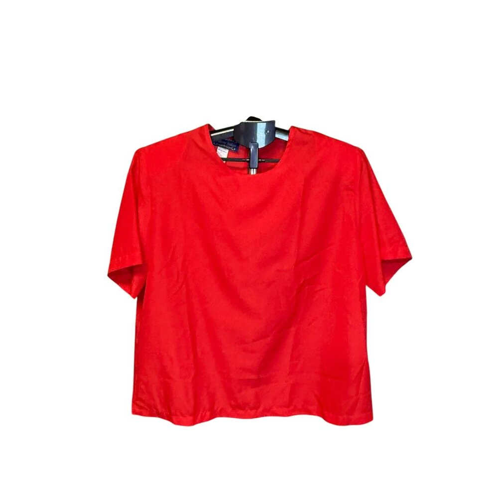Womens' Willow Ridge Short Sleeve 1X Shirt - Red